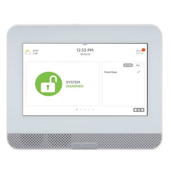 IQ4 Hub security panel