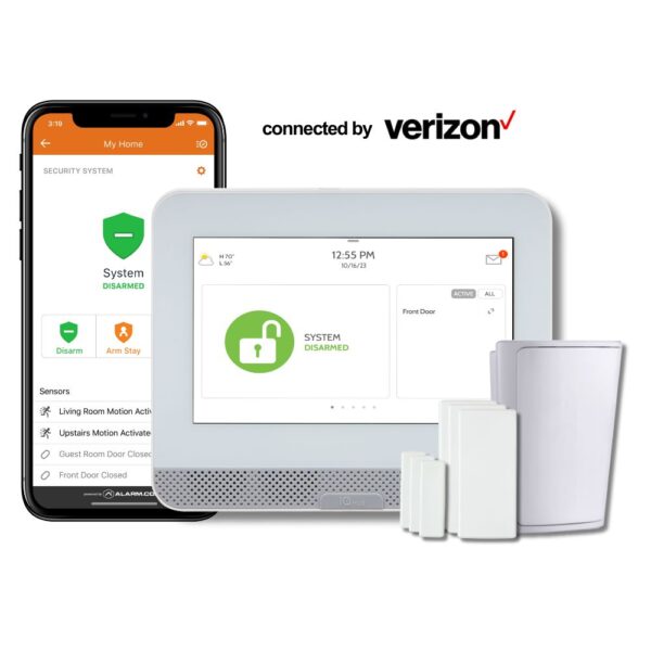 security system connected by verizon